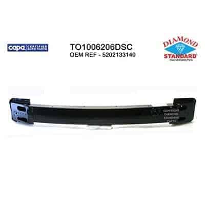 TO1006206DSC Front Bumper Impact Bar