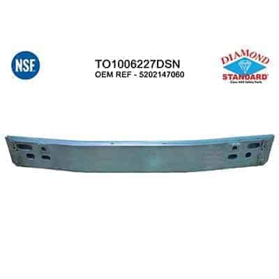 TO1006227DSC Front Bumper Impact Bar