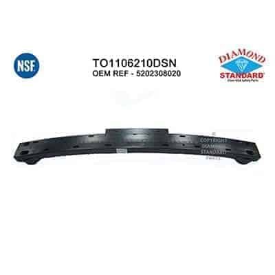 TO1106210DSC Rear Bumper Impact Bar TO1106210DSC Rear Bumper Impact Bar