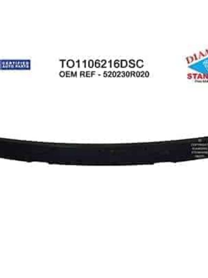TO1106216DSC Rear Bumper Impact Bar