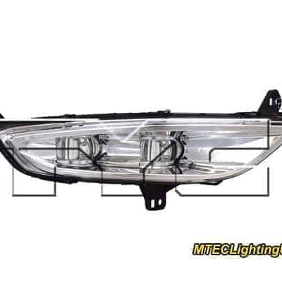 CH2593150 Passenger Side Front Light Fog Lamp Assembly