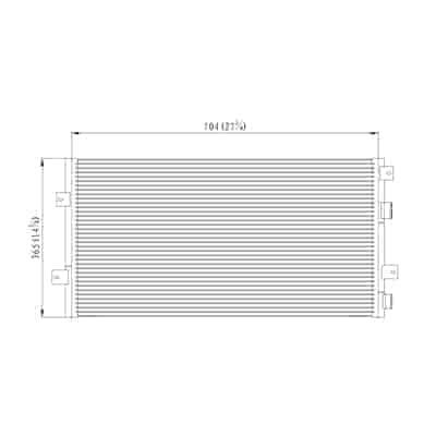 CNDDPI4974 Cooling System A/C Condenser