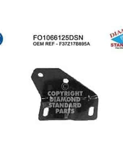 FO1066125DS Driver Side Front Bumper Bracket Mounting Plate