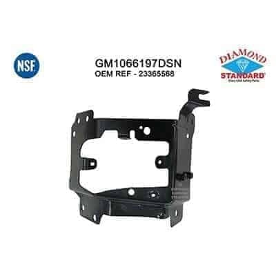 GM1066197C Front Bumper Bracket Mounting Driver Side