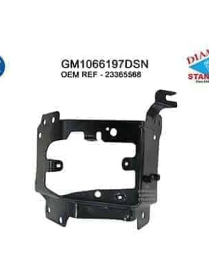 GM1066197C Front Bumper Bracket Mounting Driver Side