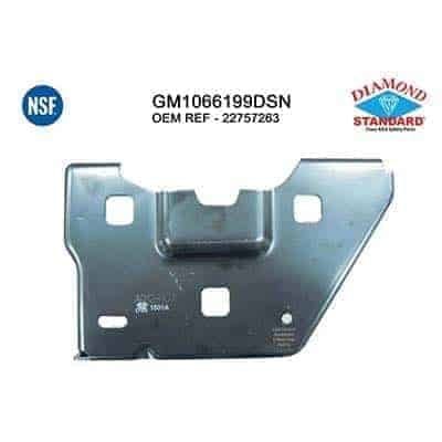 GM1066199C Front Bumper Bracket Mounting Driver Side