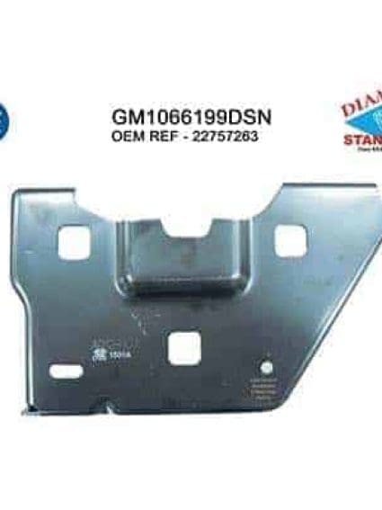 GM1066199C Front Bumper Bracket Mounting Driver Side