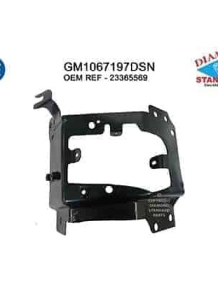 GM1067197C Front Bumper Bracket Mounting Passenger Side