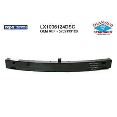 LX1006124DSC Front Bumper Impact Bar LX1006124DSC Front Bumper Impact Bar