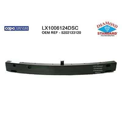 LX1006124DSC Front Bumper Impact Bar