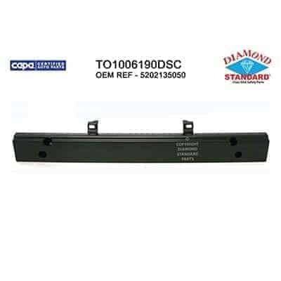 TO1006190DSC Front Bumper Impact Bar TO1006190DSC Front Bumper Impact Bar