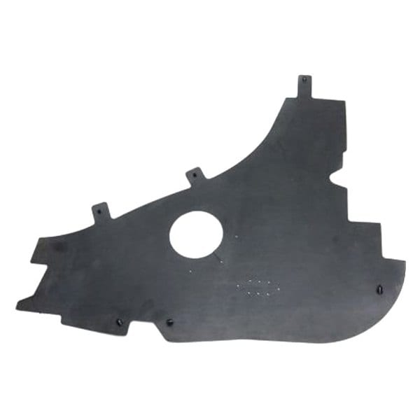 FO1228129 Driver Side Front Bumper Under Car Shield