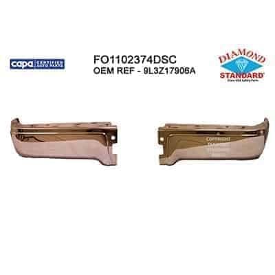 FO1102374DSC Rear Bumper Face Bar Kit FO1102374DSC Rear Bumper Face Bar Kit