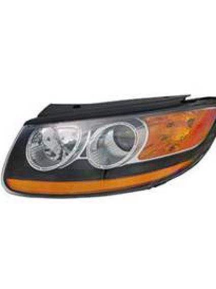HY2502156C Driver Side Headlight Assembly
