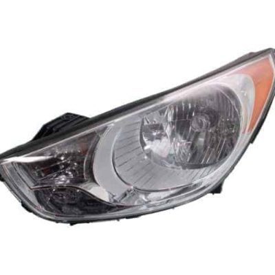HY2502158C Driver Side Headlight Assembly