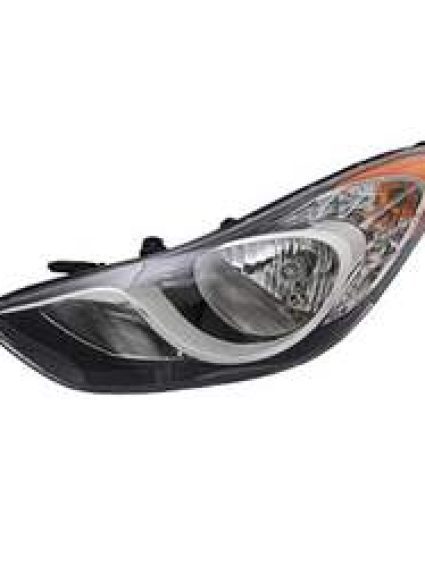 HY2502161C Driver Side Headlight Assembly
