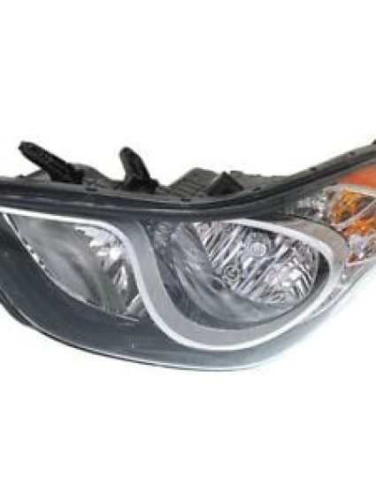 HY2502164C Driver Side Headlight Assembly