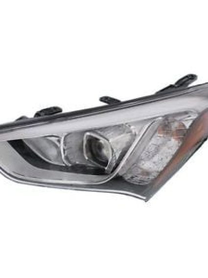 HY2502179C Driver Side Headlight Assembly