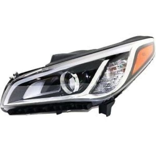 HY2502184C Driver Side Headlight Assembly