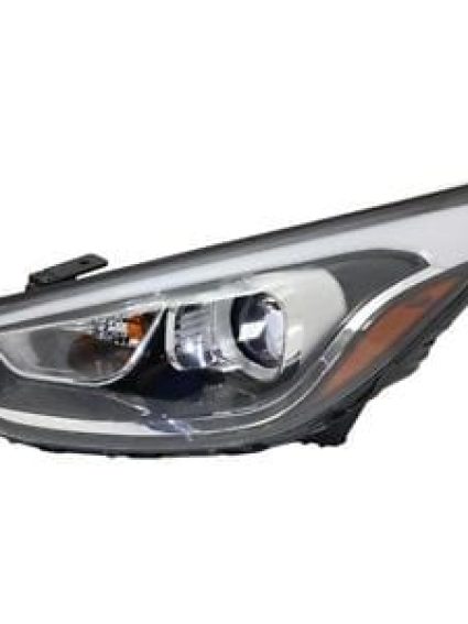 HY2502185C Driver Side Headlight Assembly