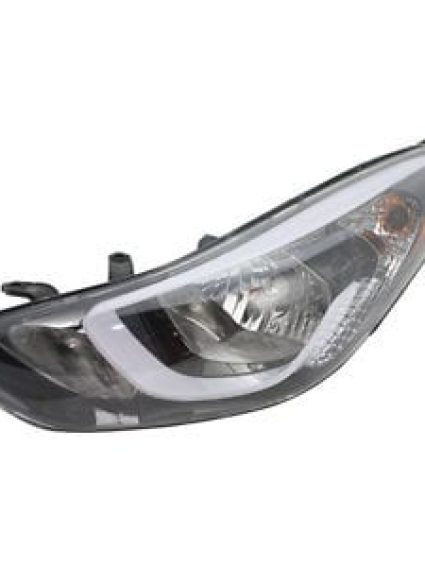 HY2502189C Driver Side Headlight Assembly