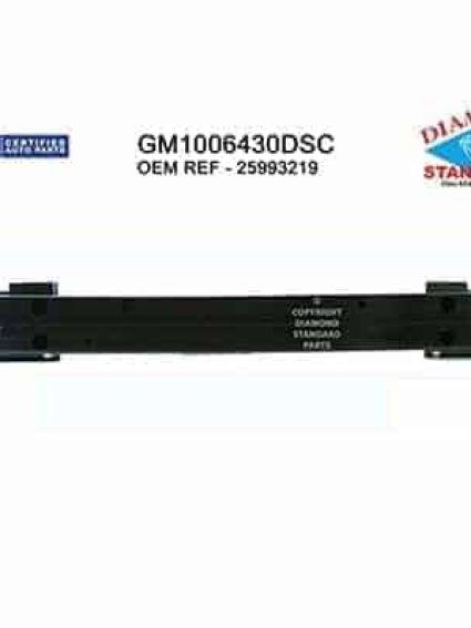 GM1006430DSC Front Bumper Impact Bar