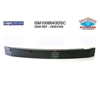 GM1006643DSC Front Bumper Impact Bar GM1006643DSC Front Bumper Impact Bar