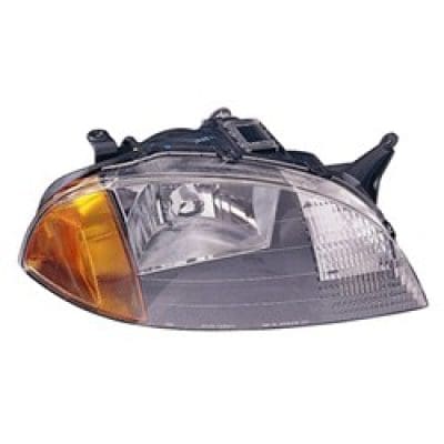 GM2503166V Front Light Headlight Assembly Passenger Side