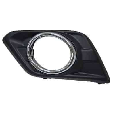 NI1038132 Driver Side Front Bumper Fog Light Bezel