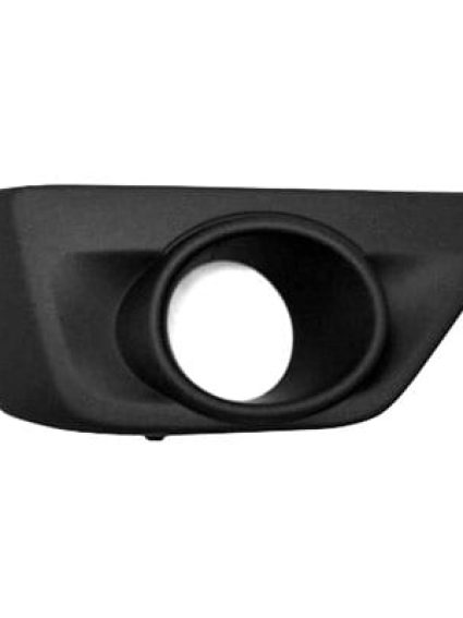 SZ1039102 Front Bumper Insert Fog Light Bezel Passenger Side