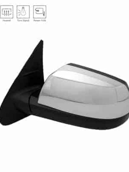TO1320336 Driver Side Power Mirror