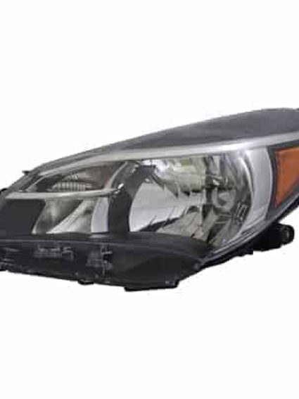 TO2502226C Driver Side Headlight Assembly