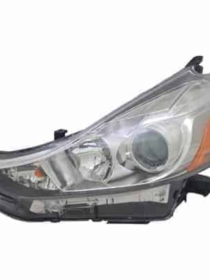 TO2518152C Driver Side Headlight Lens and Housing