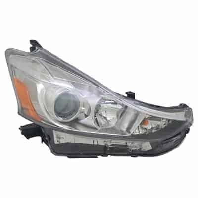 TO2519152C Passenger Side Headlight Lens and Housing