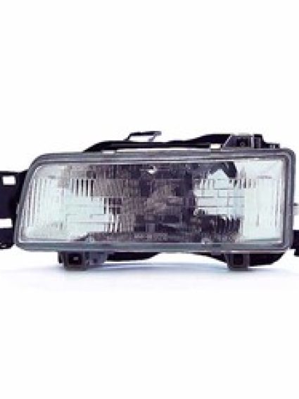 TO2502102V Driver Side Headlight Assembly