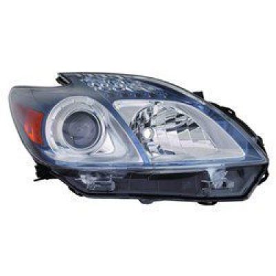 TO2519136C Passenger Side Headlight Lens and Housing
