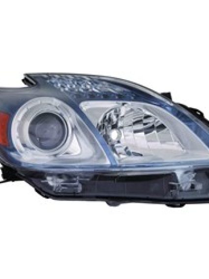 TO2519136C Passenger Side Headlight Lens and Housing