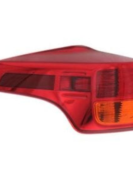 TO2804119C Driver Side Outer Tail Light Assembly