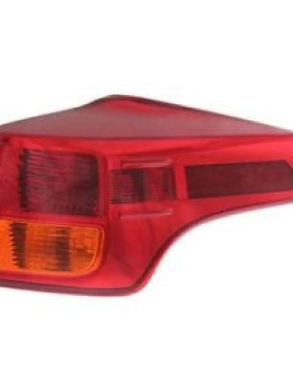 TO2805119C Passenger Side Outer Tail Light Assembly