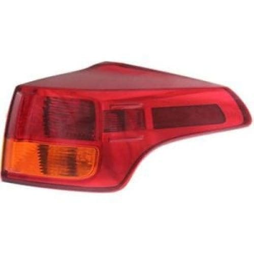 TO2805119C Passenger Side Outer Tail Light Assembly