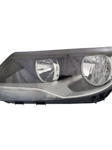VW2502152C Driver Side Headlight Assembly