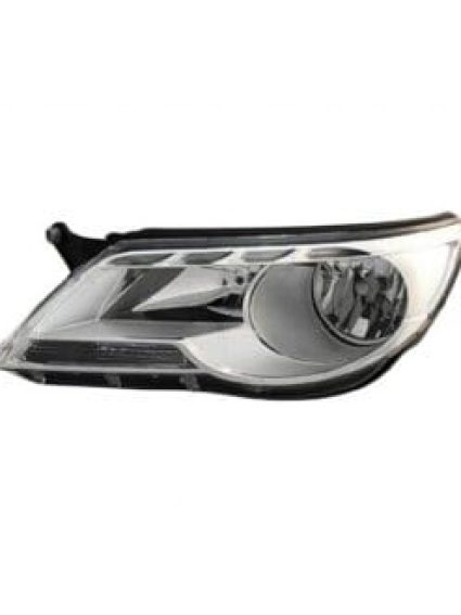 VW2502155 Driver Side Headlight Lens and Housing