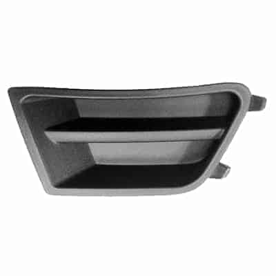 FO1039137 Passenger Side Front Bumper Fog Light Cover FO1039137 Passenger Side Front Bumper Fog Light Cover