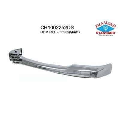 CH1002252DSN Front Bumper Face Bar CH1002252DSN Front Bumper Face Bar