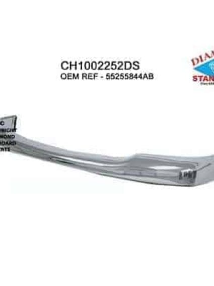 CH1002252DSN Front Bumper Face Bar