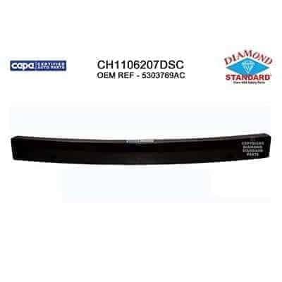 CH1106207DSC Rear Bumper Cover Rebar Reinforcement