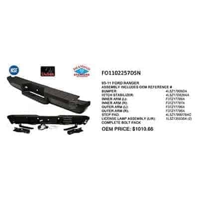 FO1102257DSC Rear Bumper Step Assembly FO1102257DSC Rear Bumper Step Assembly