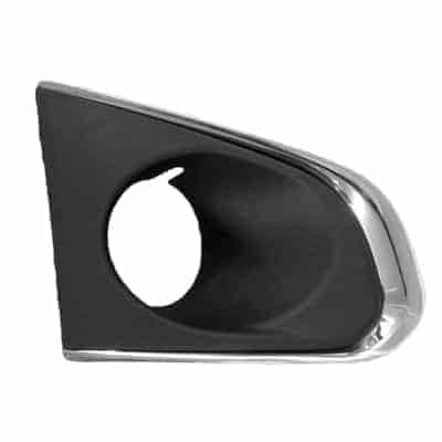 GM1039181 Front Bumper Insert Fog Light Bezel Passenger Side