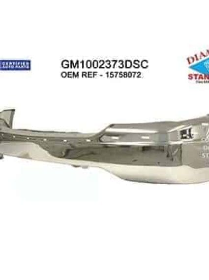 GM1002373DSC Front Bumper Face Bar