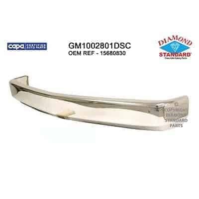 GM1002801DSC Front Bumper Face Bar GM1002801DSC Front Bumper Face Bar